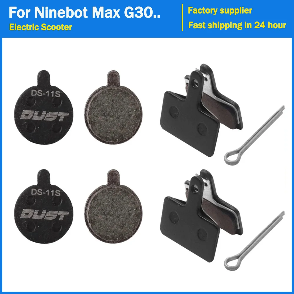 

4 Pair Disc Brake Pads Electric Scooter Parts for Xiaomi M365 Pro Pro2 Kickscooter Semi-Metallic Resin Brake Pad Friction Plates
