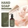 Hand Wash Rosemary & Ginger Scent Hand Soap Natural Moisturizing Deep Cleansing Remove Dirt Long Lasting Fragrance Hand Soap