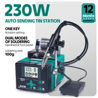 YIHUA 928DT-II 230W מחשב ריתוך אוטומטי שלח תחנת ריתוך מהירה לחימום מהיר מנוחת רגל מכונת ריתוך 1