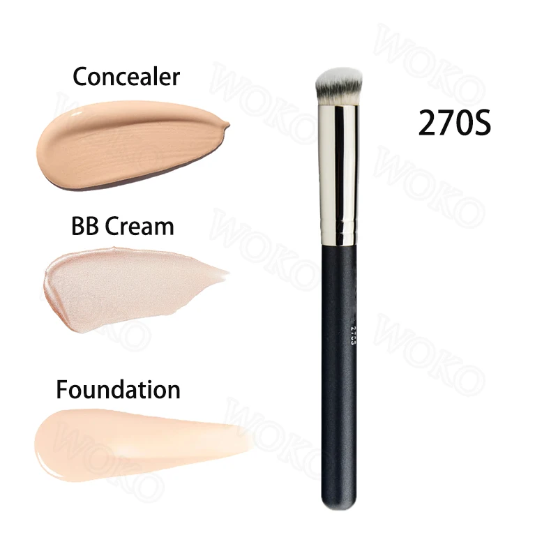270S Synthetic Mini Rounded Slant Brush Face Foundation Concealer