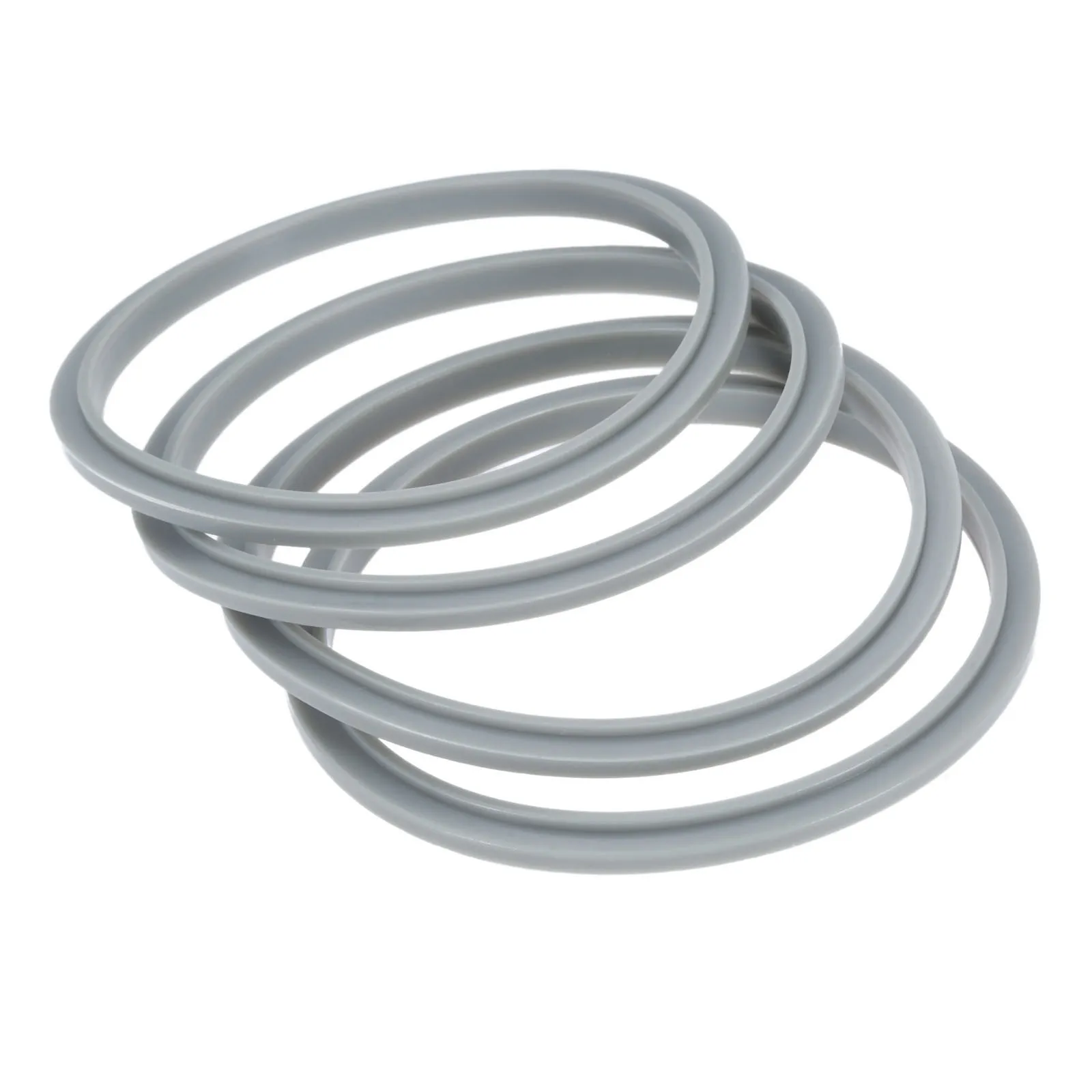 4 Pcs Blender Seal Ring Rubber Rings Gaskets With Lip Fit For