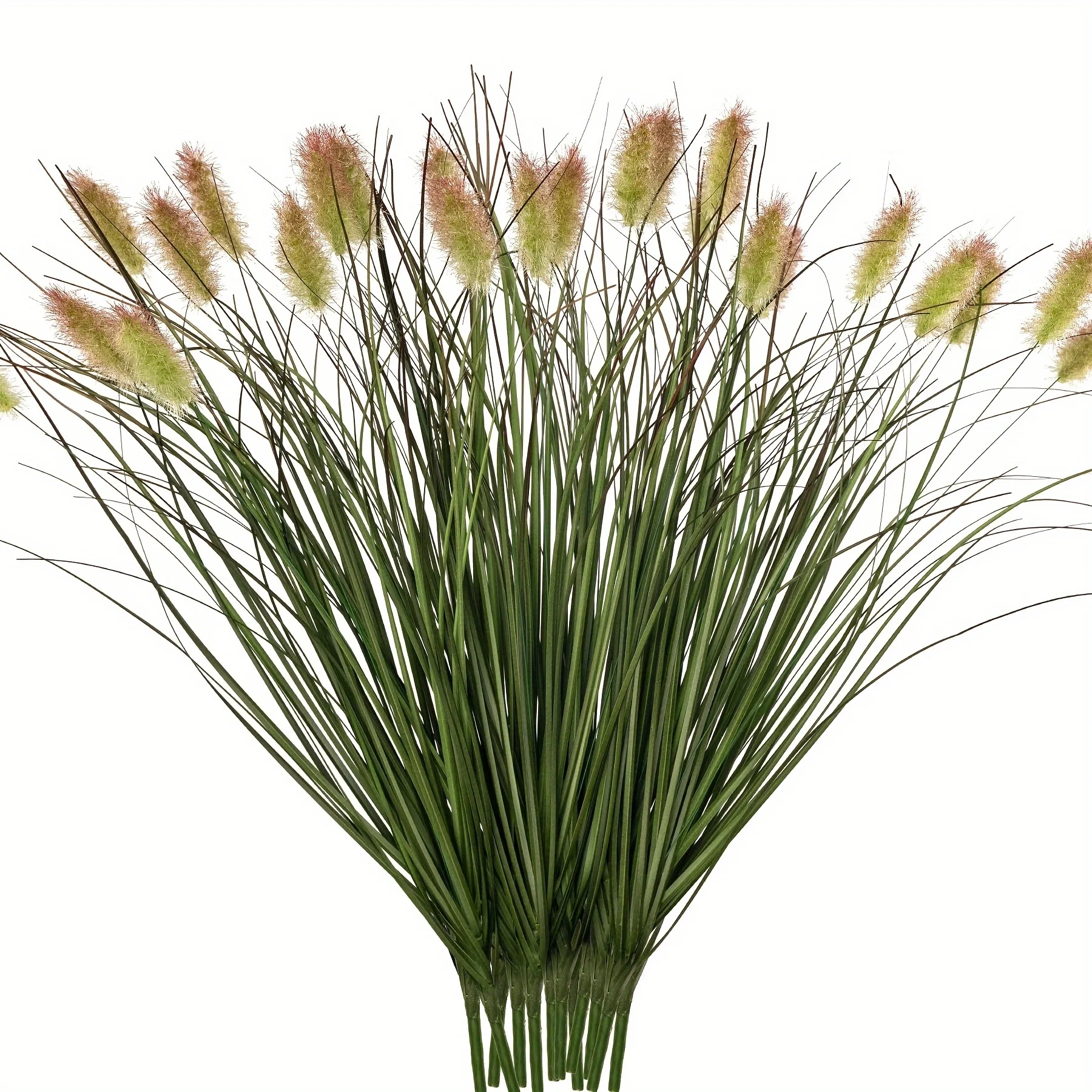 6 Packungen simuliertes Schilfrohrgras, Heim- und Wohnzimmerdekoration, simulierte Pflanze, Gartendekoration im Freien, simulierte Blume