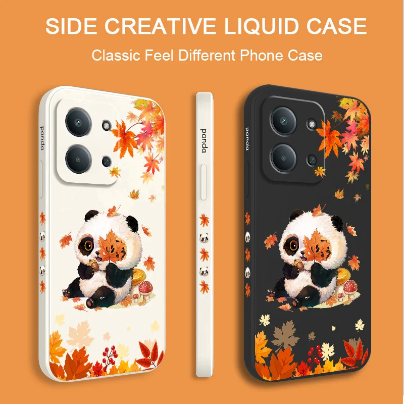 Panda-Themed Silicone Soft Phone Case