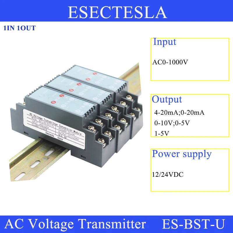 Ac Voltage Measurement Sensor Voltage Transducer Sensor Ac Output