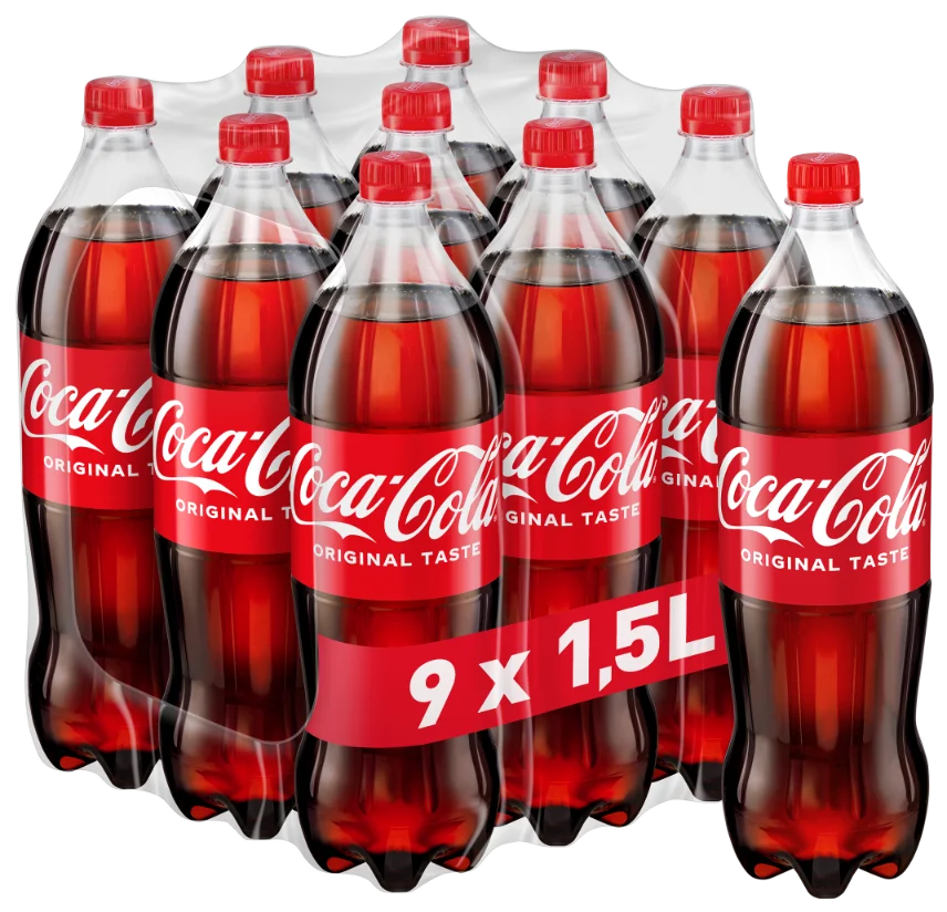 Coca Cola Original 1,5l 9szt z Polski za $16.18 / ~61zł