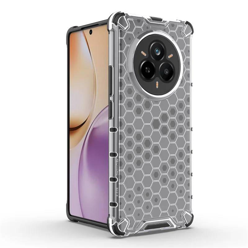 Shockproof Armor Case with Soft TPU Bumper and Clear Hard PC Cover