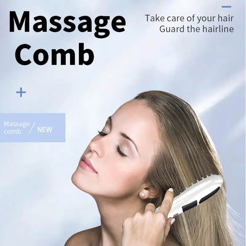Massager Brush Lightweight Head Scalp Massager Household Hair Oil Applicator Detachable Relieve Scalp Pressure Comfortable