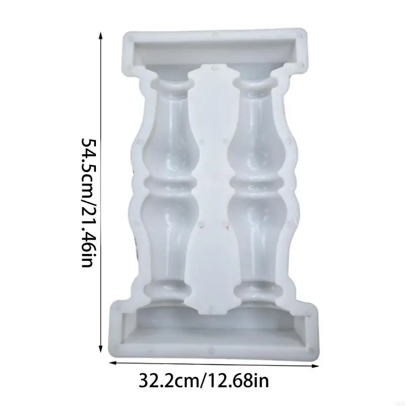 J0MC Roman Column Mold Balcony Garden Pool Fence Cement Railing Plaster Concrete Mold Handcrafting Aficionados Supplies
