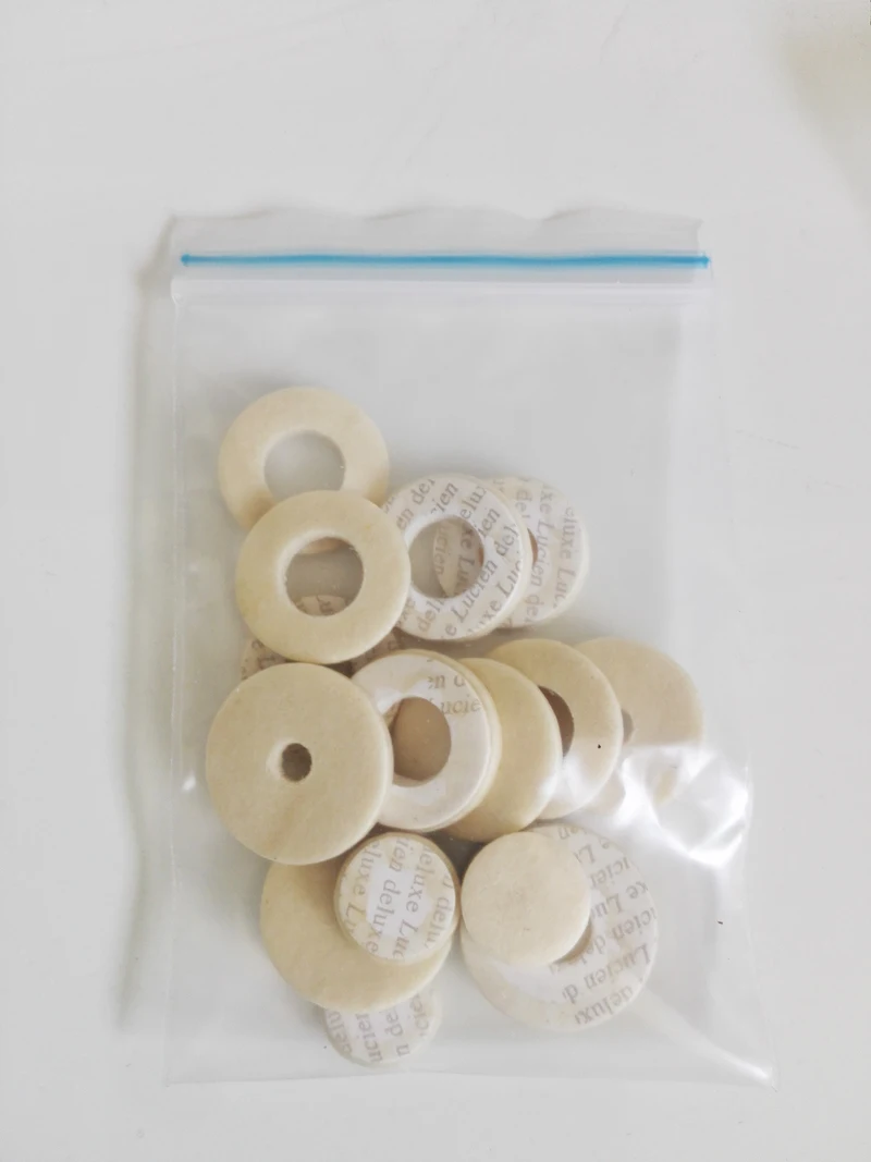 1set 16-hole open-hole flute sound hole pad casing pad gasket flute sound hole pad flute pad flute accessories