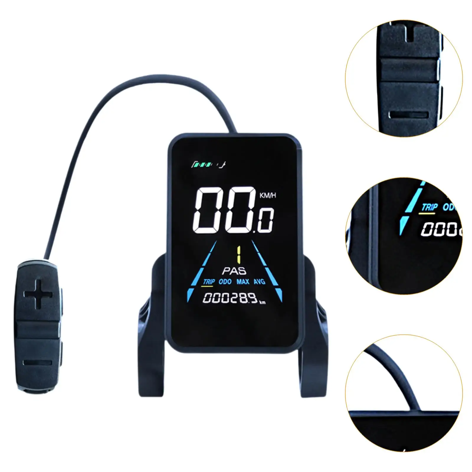 Description Picture 6 of itemElectric Bike LCD Display Outdoor Control Panel Cyclocomputer E Bikes Speedometer Lightweight Cycling Computer