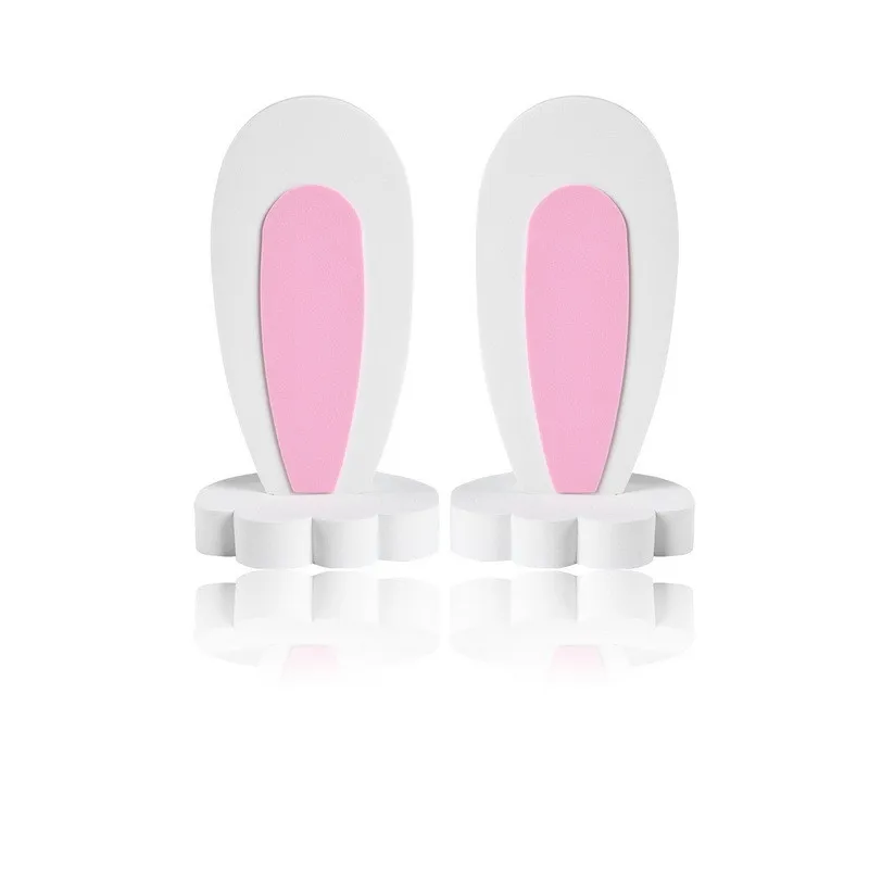 Car Roof Decoration External Doll Modification Personality Lovely Rabbit Cartoon Cat Ear Female Women\'s Car Products 3D Stickers