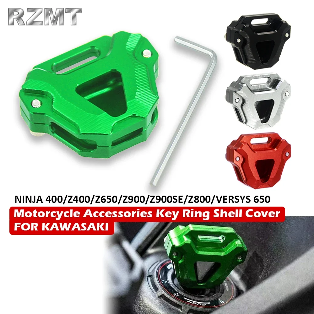 Motorcycle Key Accessories For KAWASAKI Z125 PRO Z250 Z300 Z400 Z650 Z750 R/L/S Z800 Z900 Z900RS Z1000 Motorcycle Key Cover Cap Keys Case Shell Protector