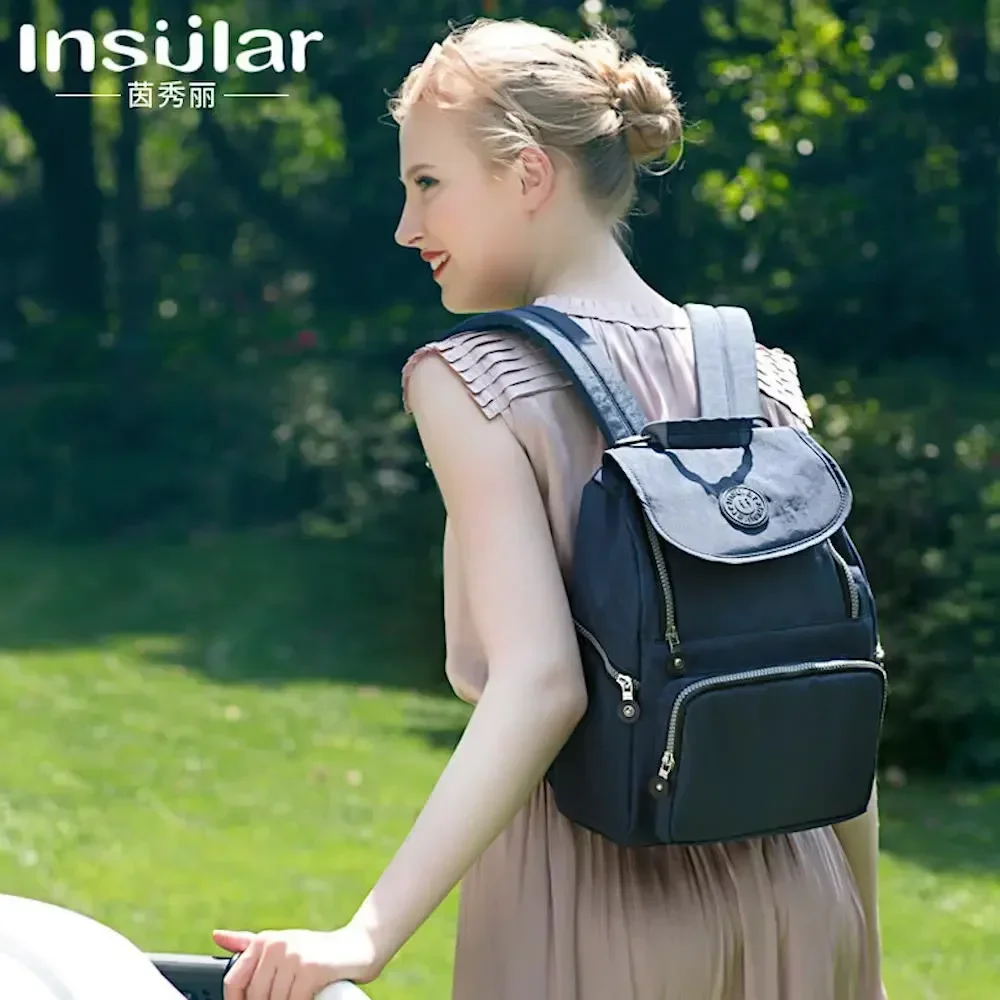 Diaper Bag Mummy Backpack Large Capacity Bag Mom Baby Multi-function Waterproof Outdoor Travel Diaper Bags For Baby Care - 2