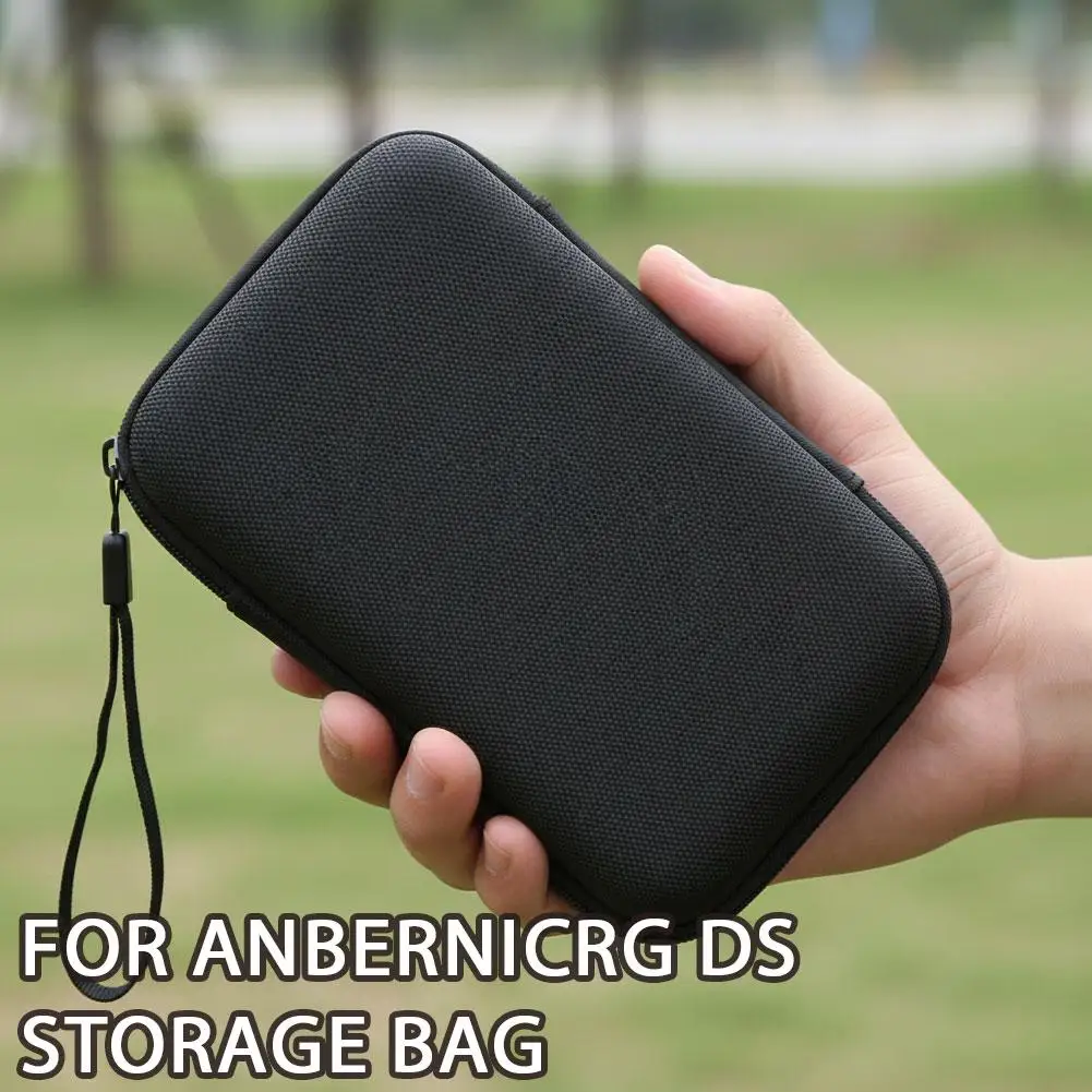 ANBERNIC RG DS 하드 쉘 EVA 휴대용 게임 콘솔 낙하 방지 충격 방지 보관 가방 게임 액세서리