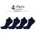 4 Pairs navy blue