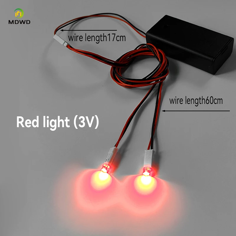 60cm LED 비즈 미니어처 야간 조명 전구 재료 창의적인 모델 인형집 조명 장면 레이아웃 디오라마 키트