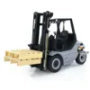 RTR LESU 1/14 Scale RC Hydraulic Forklift Metal Remote Control Fork Lift Truck Car Model with Sound Light Set Battery THZH1899 3