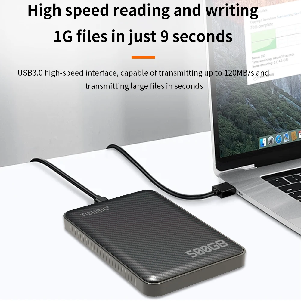 TISHRIC  ϵ ̺,  USB 3.0,  ָ Ʈ ̺  ġ, Mac, PC, ƮϿ ޴ SSD, 250G, 500G