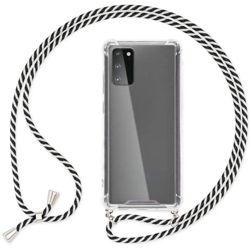 Clear Crossbody Phone Case with Lanyard Necklace and Shoulder Strap