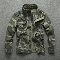 2024 New Casual Wear Mens Oversized Camo Jacket Sportswear Thick Denim Jacket Male Green Military Coat 1