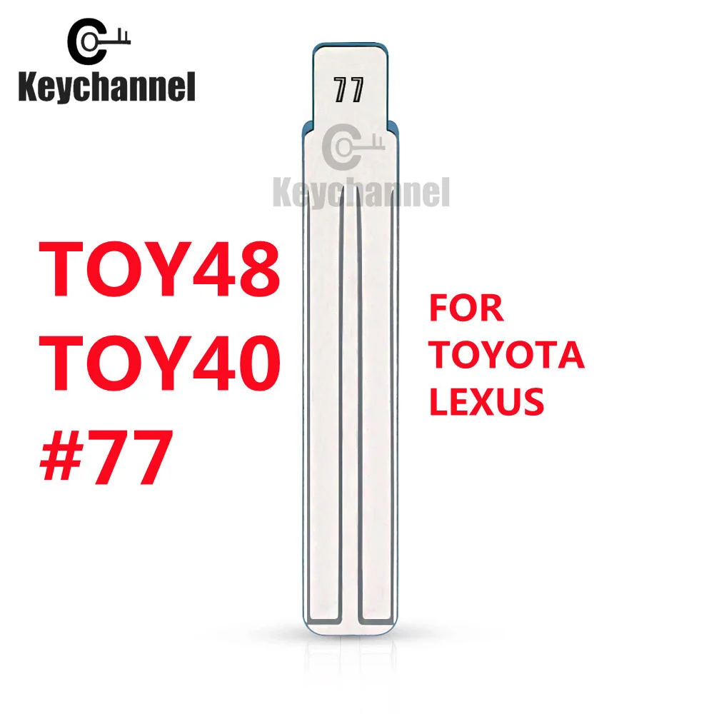 5PCS Car Key Blank #11 #13 #14 #15 #18 #19 #20 #22 #24 KD Blade HU39 HY22 ISU5 HYN11 HU58 FO38 HU64 NSN14 NE66 Universal Blade