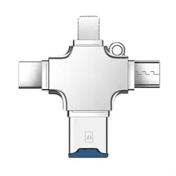 Universal 4 - in - 1 Portable Memory Card Reader (4 In 1)