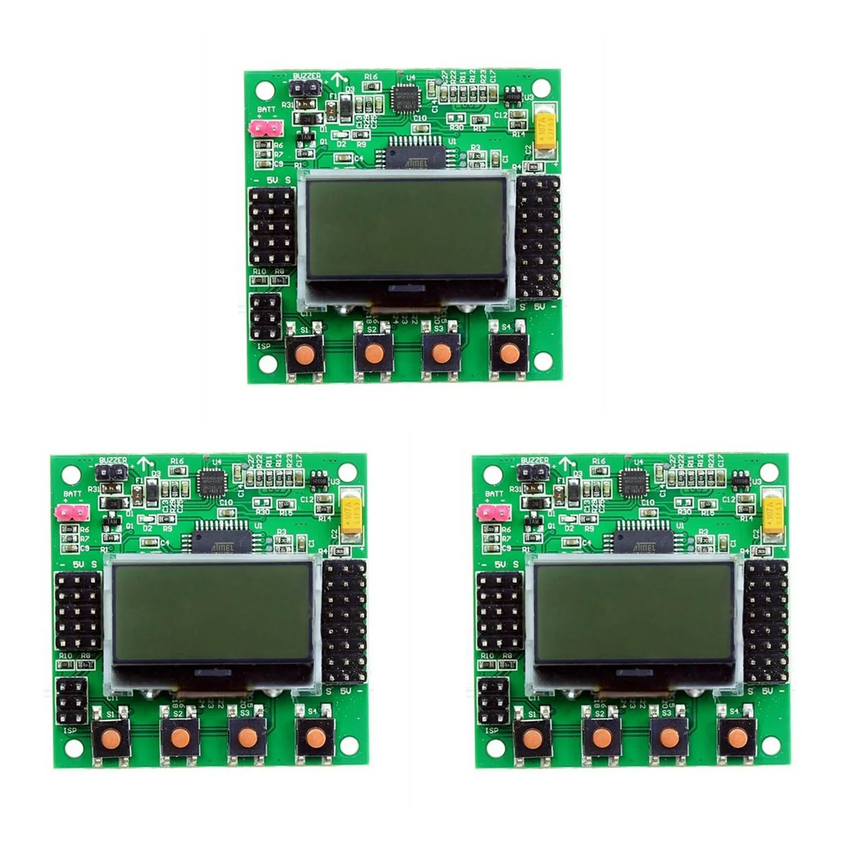 Kit carte contrôle vol drone multicoptère Atmega644 MPU6050 3 pièces