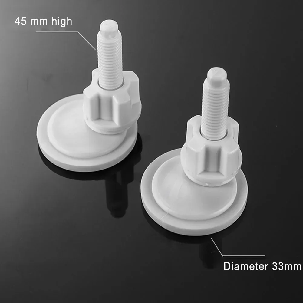 45x33MM Universal Toilet Lid Hinge Screw Top Bottom Bolt Fixing Accessories 2PCS For Bathroom