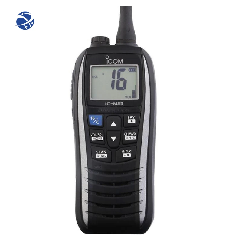 

ICOM M25 Two Way Radio IC-M25 Handheld Long range 5W 128 / 16 channels intercom Walkie Talkie