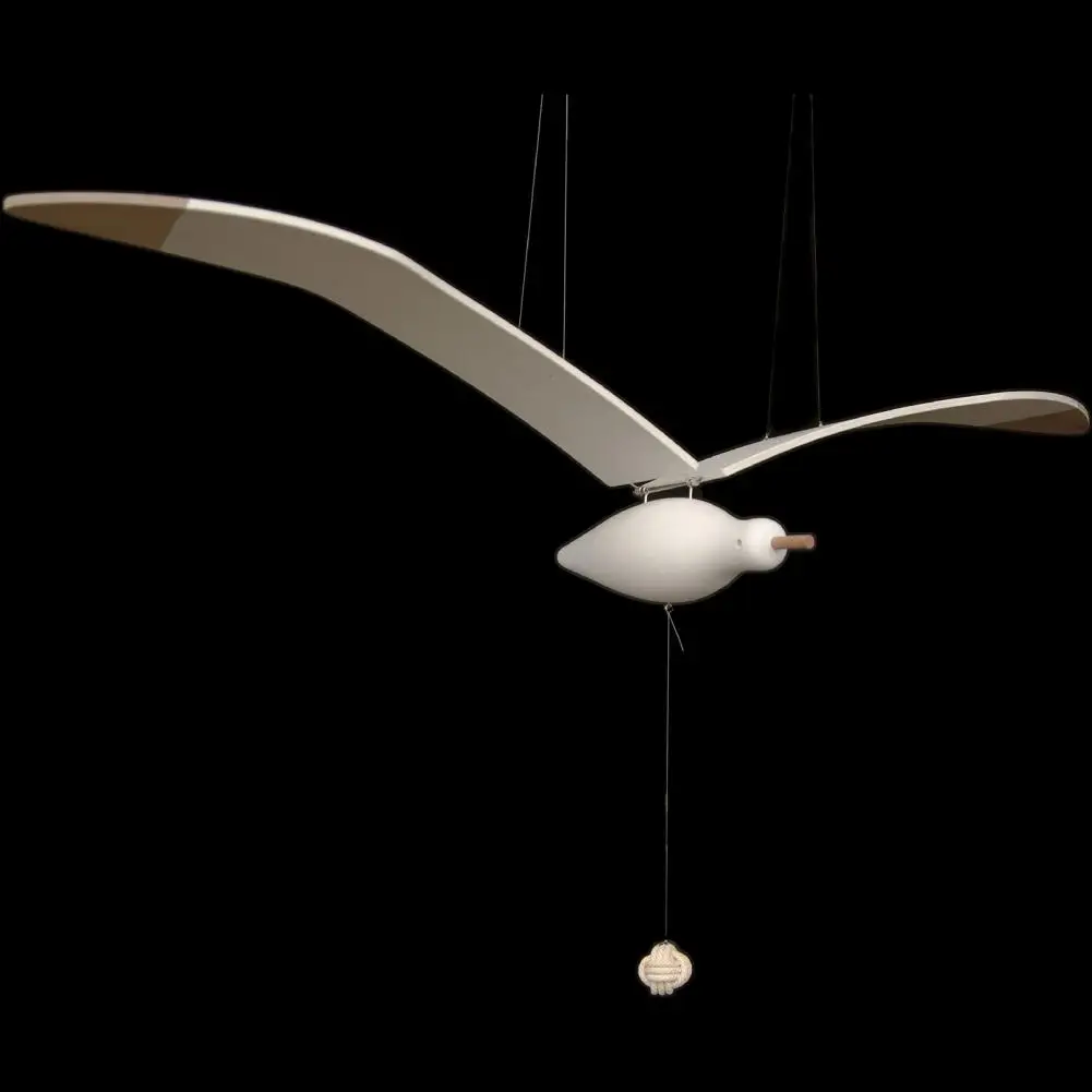 

Seagull Charm Hanging Decoration Adult Children Hanging Mobile Charming Handmade Seagull Mobiles for Unique Home for Hotel