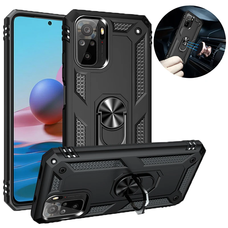 

Чехол для Xiaomi Poco M5S, противоударный армированный чехол для телефона Poko Pocco Poxo Little M5S M 5S 5 S PocoM5S 4G, чехол-подставка с кольцом