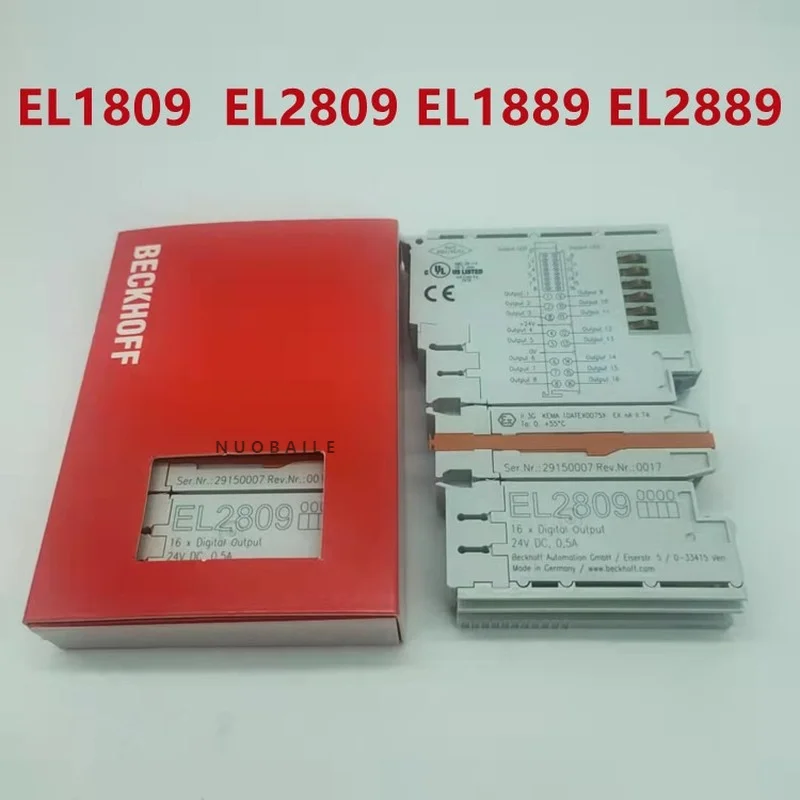 1PCS New Original BECKHOFF Modules EL1809 EL2809 EL9410 EL1008 EL2008