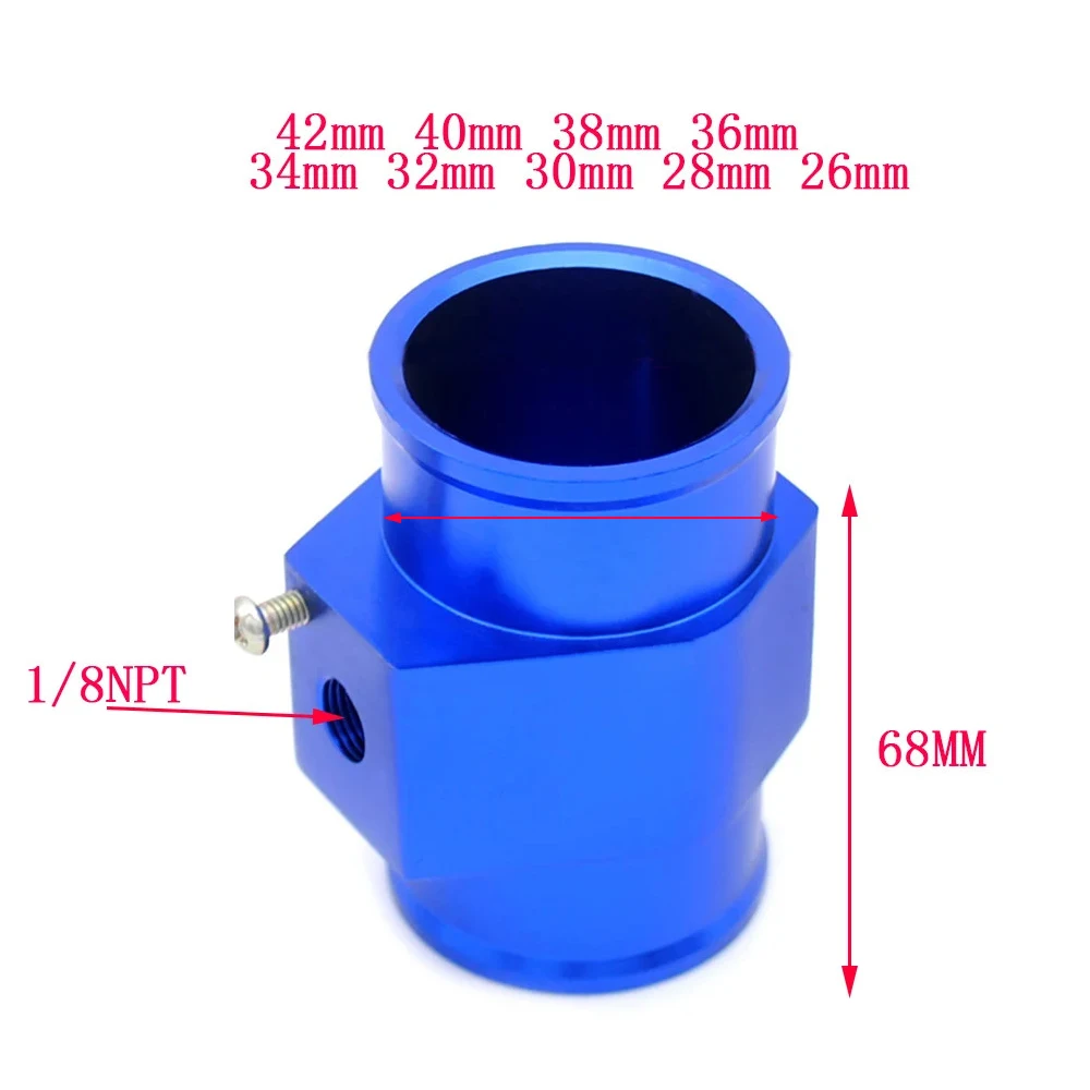 Water Temperature Gauge Water Temp Gauge Radiator Temperature Water Temp Joint Pipe Sensor Hose Adapter