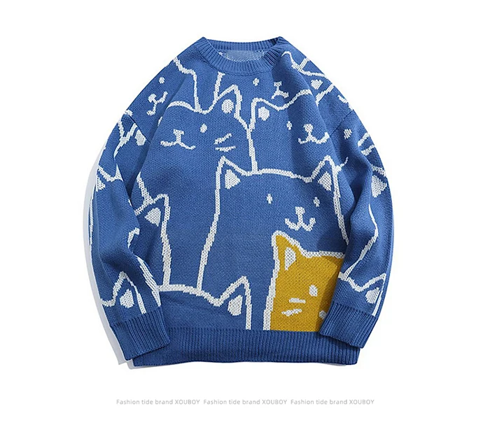 meowgicians blue funny cat mom sweatshirt