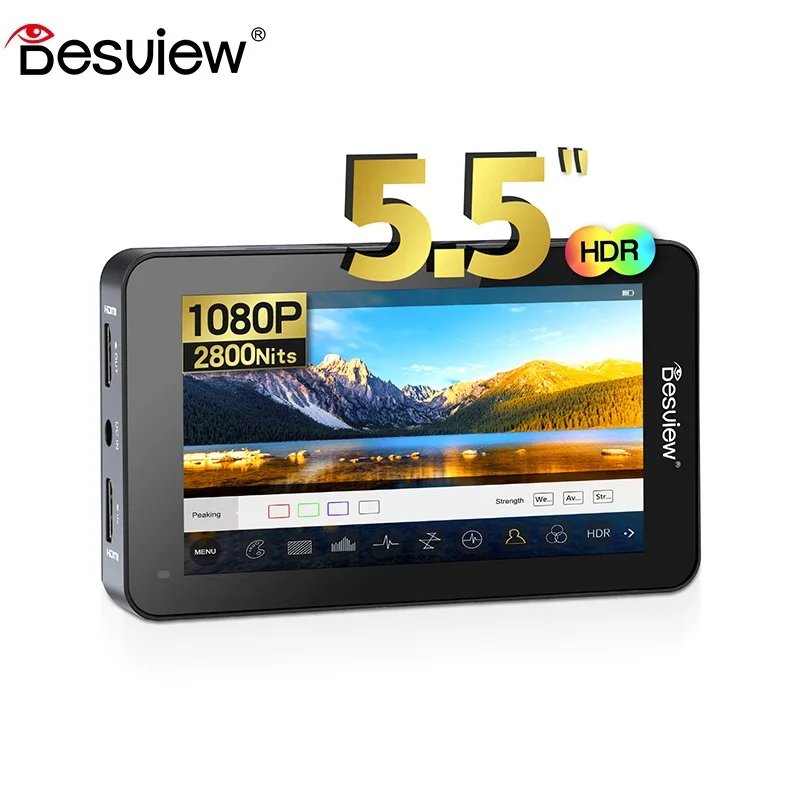 Câmera monitor de campo para fotografia entusiasta dslr hdmi acessórios