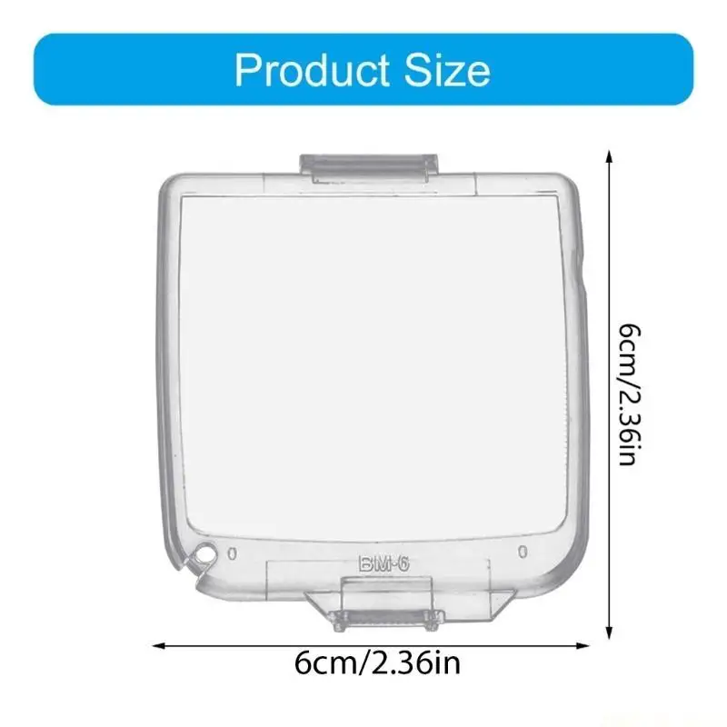 M5TD LCD 커버 D200 DSLR 카메라 LCD 모니터 보호대 용 카메라 스크린 가드 클리어 케이스 교체 액세서리