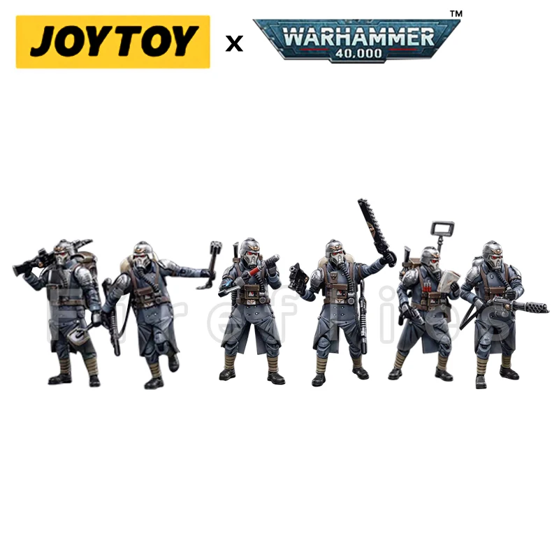 [Pre-Ordine] 1/18 Joytoy Action Figure (6 Pz/Set) Death Korps Of Krieg Veterano Squadra Anime Model Toy Spedizione Gratuita