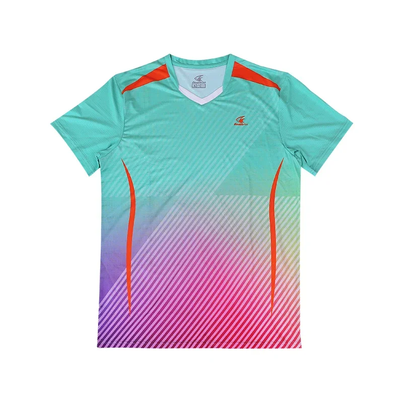 Double Fish Liushiwen Ping Pong Badminton Sport Set Long Sleeve Jacket Jersey for Men Women 086108106