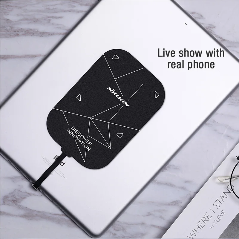 Nillkin 10w Rápido qi Receptor de Carregamento sem Fio para Samsung Galaxy Tab um 8.0 8.4 10.1 10.5 a7 10.4 a8 10.5 Suporte do Carregador sem Fio Carregadores de Tablet - Imagem 3