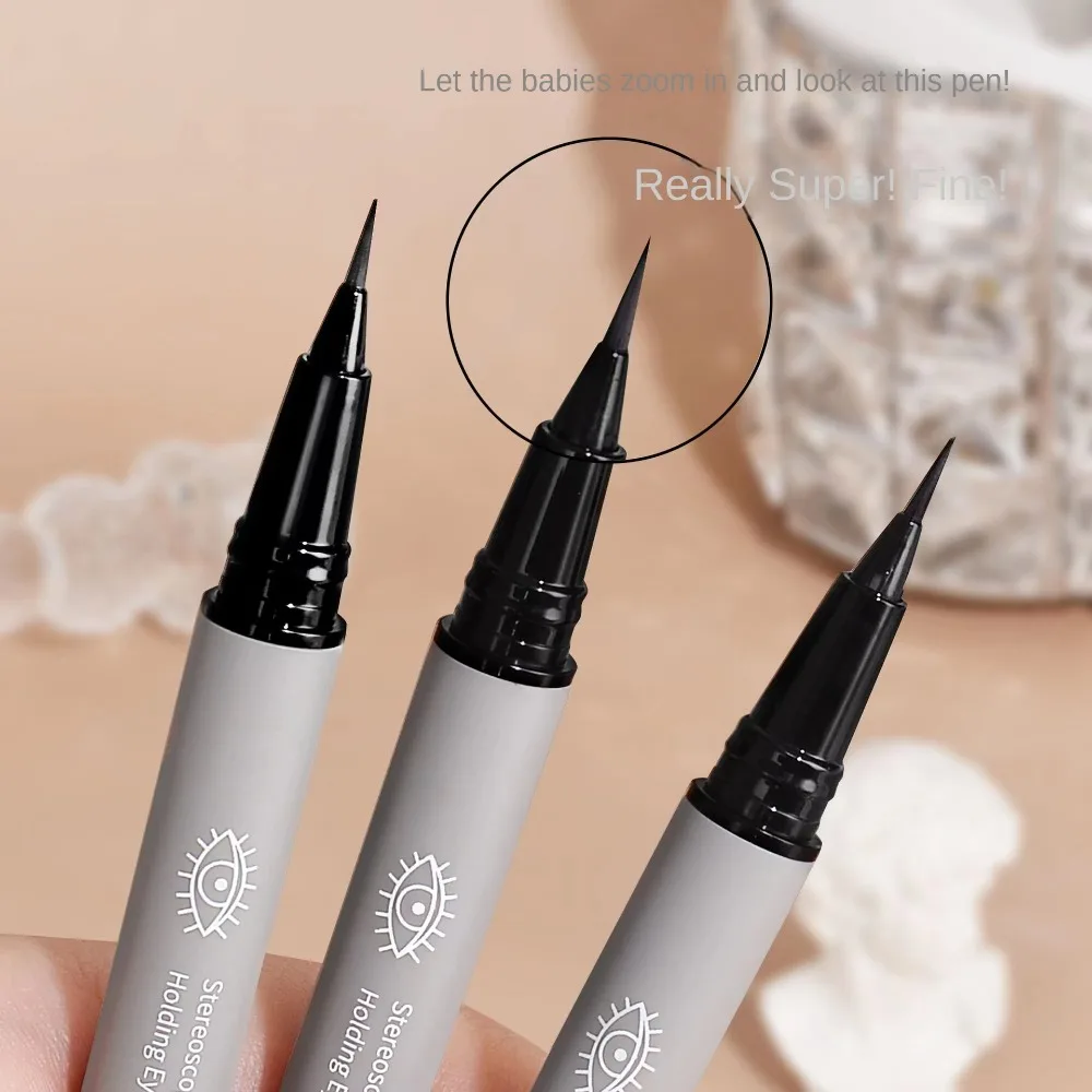 

Tool Sweatproof Long Lasting Ultra Thin Head Eyebrow Enhancers Liquid Eyebrow Pencil Fine EyeLiner Pen Eyebrow Brush