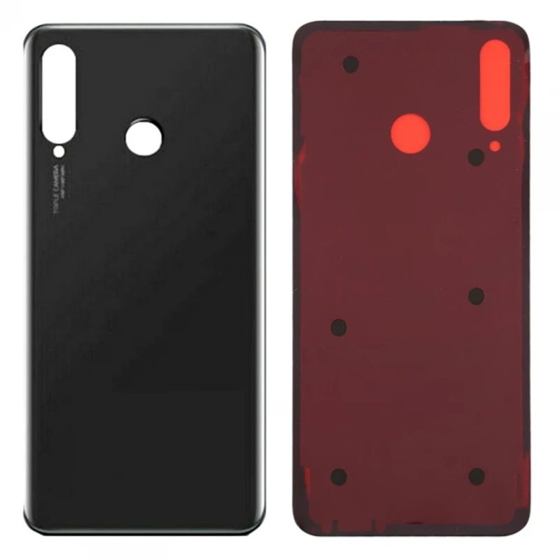 Coperchio Batteria Per Huawei P30 Lite Nova 4E Cover Posteriore Vetro Nero Huawei P30 Lite (Mar-Lx1A, Mar-Lx1M, Mar-Al00, Mar-L01A, Mar-L21A, Mar-Lx1A