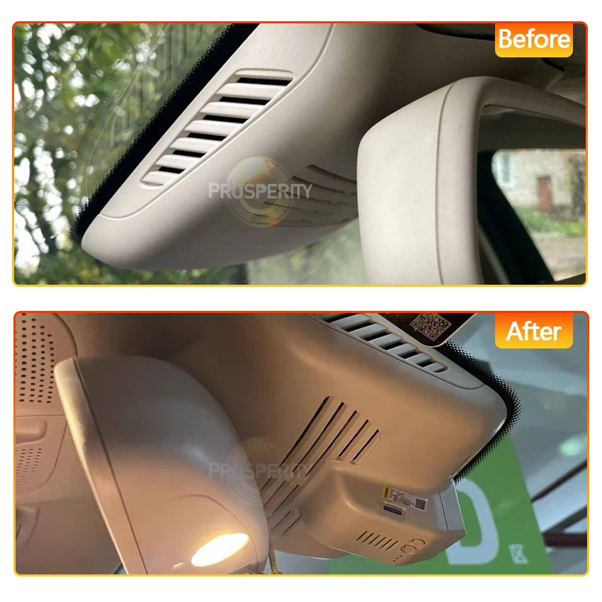 كاميرا سيارة داش كام UHD 4K واي فاي C class / E cl...