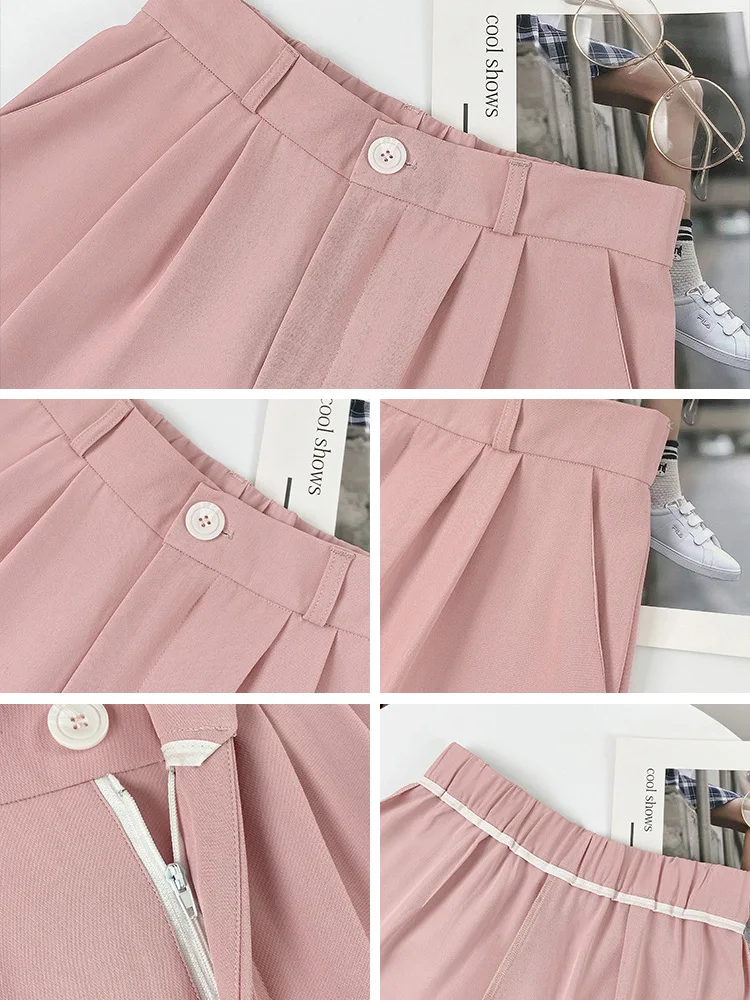 Wide Leg Fashion High Waist Trouser