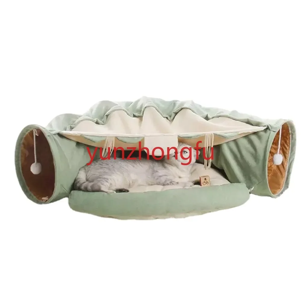 

Rabbits Dogs Cat tunnel Toys Collapsible Tunnel Dog Tube for Fat