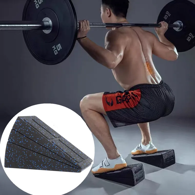 Squat Wedge Block Adjustable NonSlip Squat Ramp Deadlift Wedge Calf