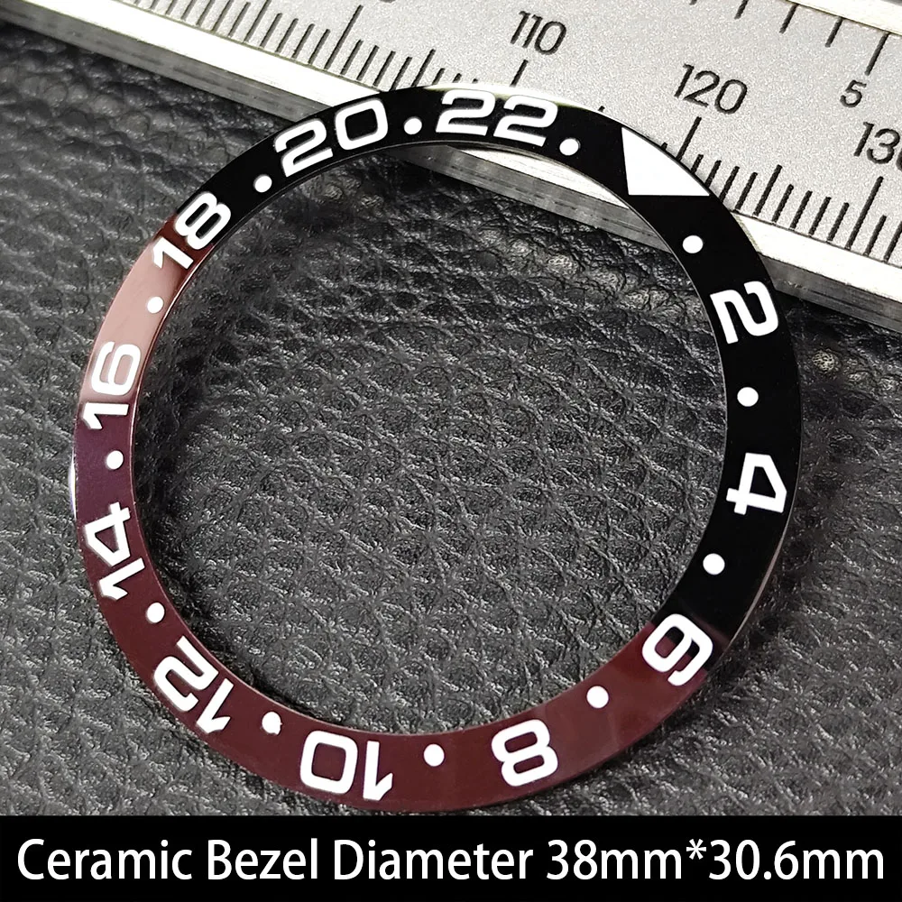 Elegant 38mm Ceramic Bezel Insert