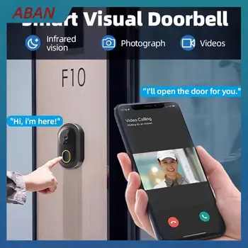 ABAN Tuya Wifi Video Doorbell Wireless HD Camera IR Alarm Security Smart Home Wifi Intercom Door Bell Camera For Home 1
