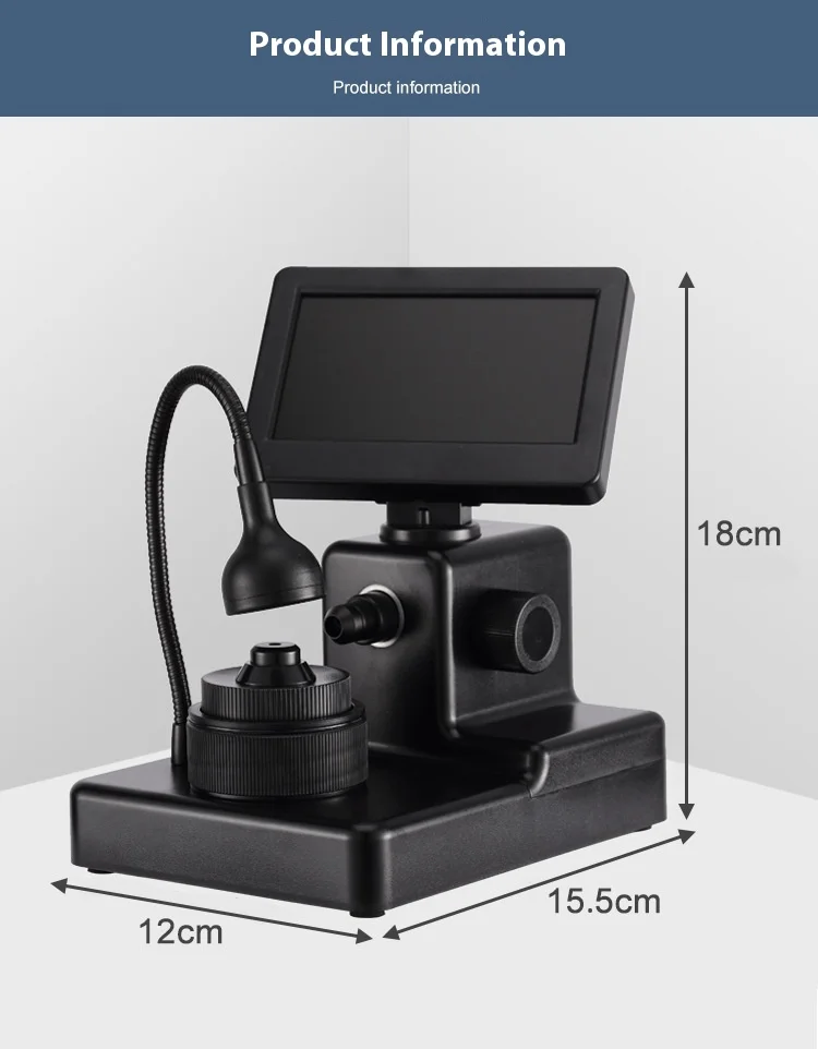 1000X Digital Diamond Girdle Viewer Microscope Camera Diamond Inscription Viewer
