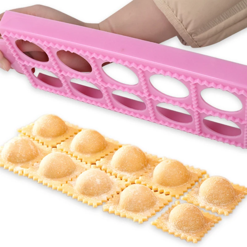 

10/21 Grids Tortellini Molds Squares Ravioli Fondant Mould DIY Italian Dumpling Maker Circle Cake Decoration Kitchen Baking Tool