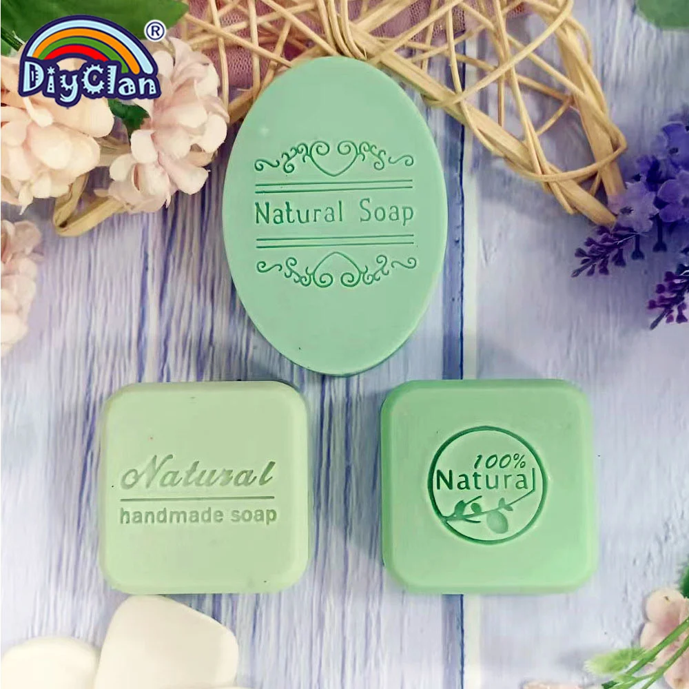 Die Englisch Buchstaben Sind Reine Natur Licht Und Leicht Zu Tragen Und Verwenden Und Die Blumen Und Pflanzen Design Diy manuelle Seife Stempel – Detail 2